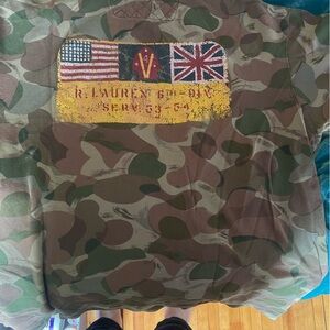 Polo big and tall collection. Super rare military themed.